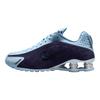 Nike Дышащие кроссовки для бега Shox R4 Женские синие кроссовки HQ7739-500