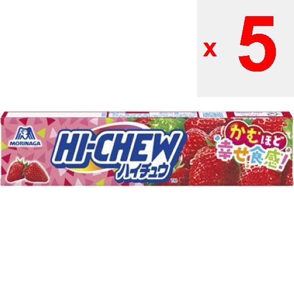 Morinaga Hi-Chew Strawberry 12 шт. [Кондитерские изделия]. Чем больше жуешь, тем больше сока вытекает, Чем больше жуешь, тем больше сока вытекает, cr