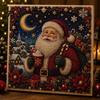 Ручная работа Рождественские украшения Xmas Набор для творчества с искусственным жемчугом, Санта-Клаус Олень Раскрашивание DIY Праздничные наборы для творчества для подростков Сверкающие 3D Праздничные
