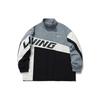 Li Ning Sports Fashion Series Logo Print Color Block Half Zip Jacket Men Jacket Multicolor AJDR391-2