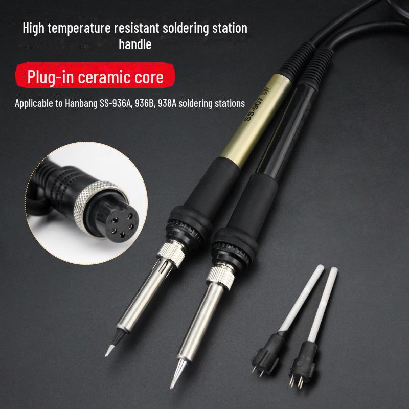 Ручка паяльника с керамическим нагревательным сердечником Hanbang для станций 936A/938A/936B