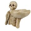 Resin Skull Storage Tray Skull Head Skeleton Fruit Plate Home Decor   Dresser