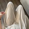 Зимние пижамные штаны Yousheng, толстые плюшевые, с эластичной талией, свободные, сохраняющие тепло, с широкими штанинами, женские домашние брюки, однотонные, для отдыха
