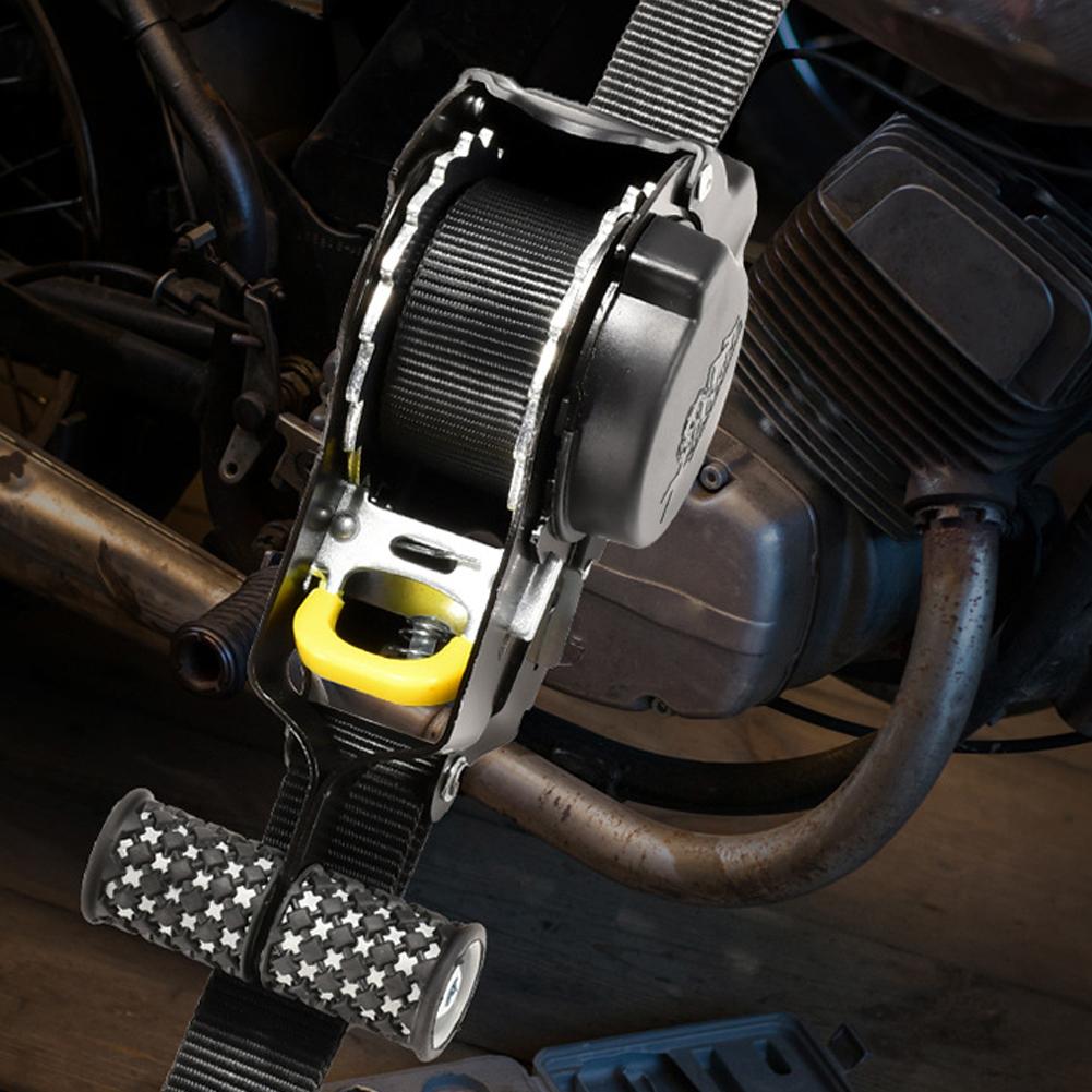 Retractable Auto Ratchet Belts Automatic Rewinding Bundle Tape 680kg Load Capacity SelfRetracting