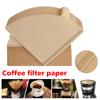 Natural Paper Coffee Filters 01&02 Cone, Eco-Friendly Biodegradable for Pour Over/Drip Coffee Makers, Fast Brewing Home/Camping