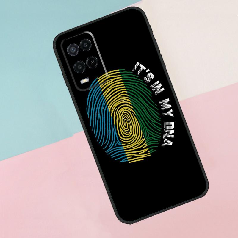 Габон Флаг Габона Для Oppo A74 A94 A54 A80 A78 A98 A40 A60 A18 A38 A58 A15 A17 A77 A57S A16 A76 A96 Чехол для телефона
