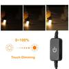 Светодиодная лента PIR Инфракрасный датчик движения USB DC Штекер Переключатель Регулируемый DC5V 12V 24V Поворотный сенсорный диммер для светодиодной ленты Ночник