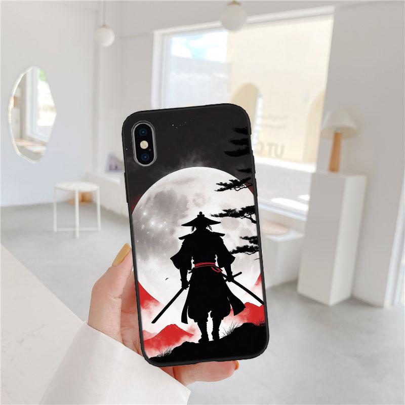 CJ70 Japan Samurai Soft Shell Phone Case for Redmi Note 8 9 Pro Max 9S 9T 9C NFC 8T 8A 10A A4