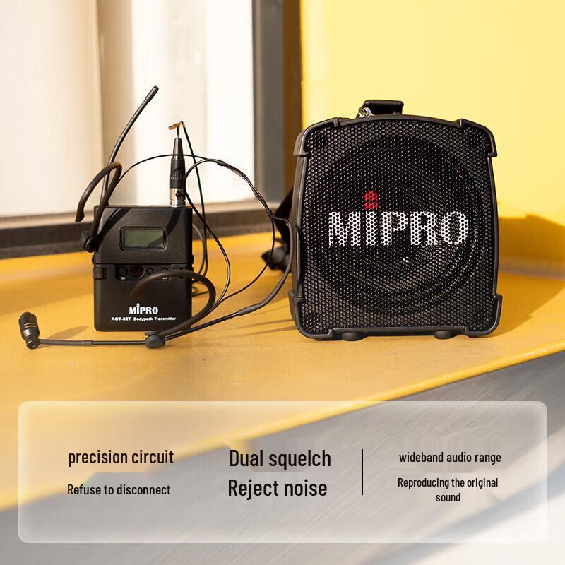 MIPRO MA-100SBII Портативный беспроводной Bluetooth-усилитель-колонка (Китайская версия)