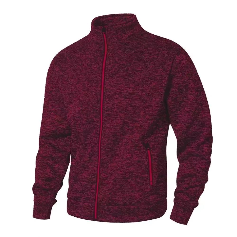 Men's Casual Fleece Jacket - Multi-Color Options