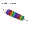 Cross-border Trolling Dodge Flasher 8in ABS Printed Artificial Hard Bait Salmon Reflector Fishing Lure for River Lake Sea