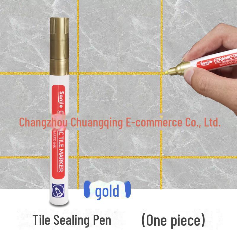Карандаш для ремонта зазоров между плитками: Устойчивое к плесени, водонепроницаемое и дезинфицирующее средство для кухни, ванной комнаты, стен и пола.