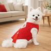 Chinese Knot Buttons Dog New Year Clothes Soft Dog Fleece Vest Embroidered Comfortable Pet Tang Suit for Cats and Dogs