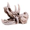 Resin Dinosaur Triceratops Skull Model Simulated Skeleton Home Office Display Decorative Craft