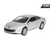 Модель 1:34, Peugeot Coupe 407, серебристый