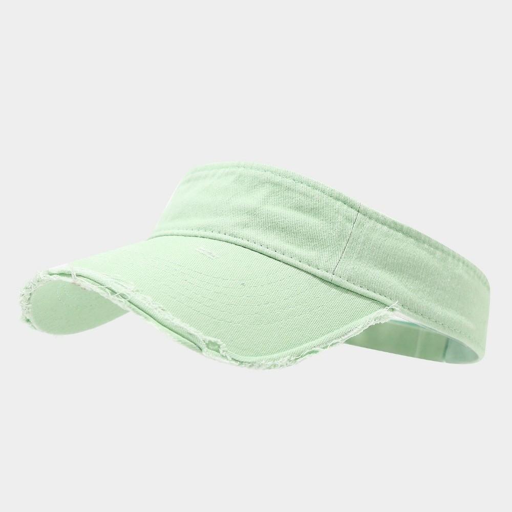 Quick Dry Denim Empty Top Hat Washed Cotton Open Top Hat New Baseball Cap Summer