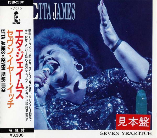 CD ETTA JAMES Seven Year Itch P33D20081 Island Records 1989 Япония ObiSoulFunk Б/у