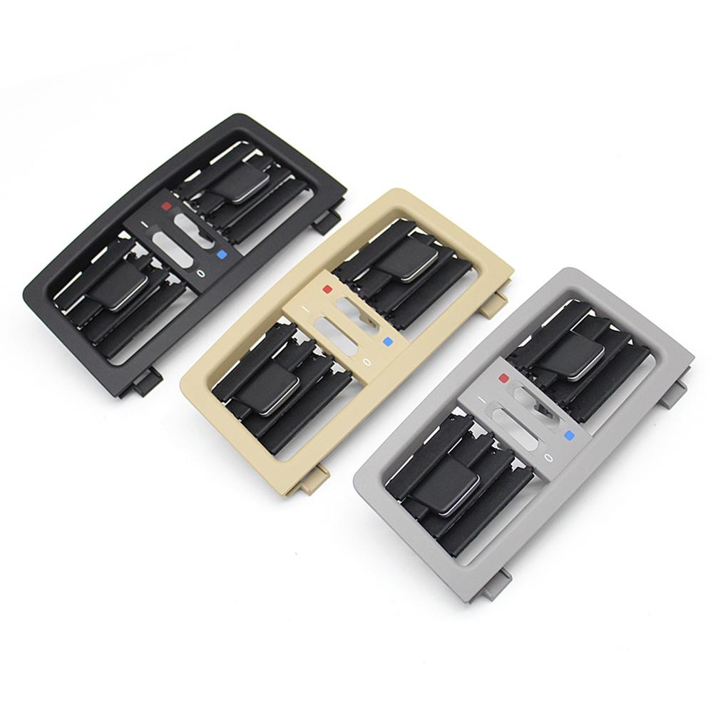 Задняя центральная консоль автомобиля, кондиционер, вентиляционная решетка переменного тока, вентиляционная панель для BMW 5 серии E60 E61 545i