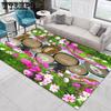Living Room Carpet Nordic Ethnic Style Home Decoration Coffee Tables Large Area Plush Mat Bedroom Vintage Rug