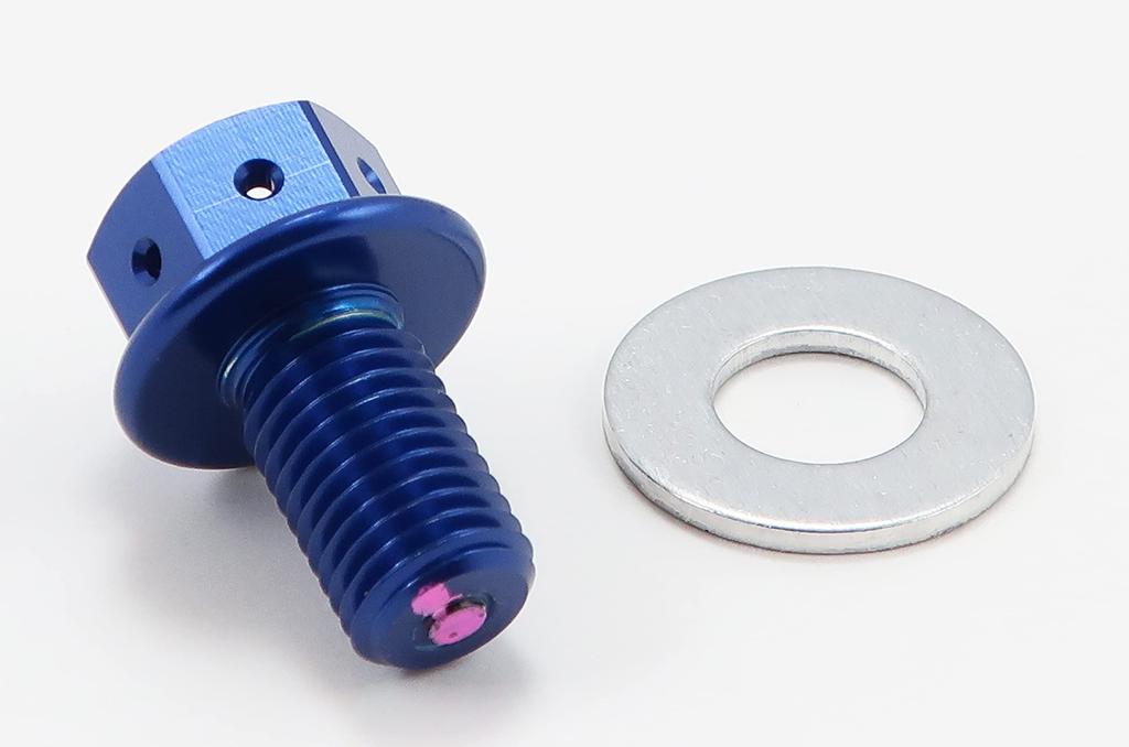 Kitaco 772-0500002 Aluminum Drain Bolt (D-3) NSR250R/TZR250/RG50G Etc