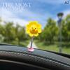 Cute Shaking Bobble Head Flower Car Interior Ornament Decorative Flowers