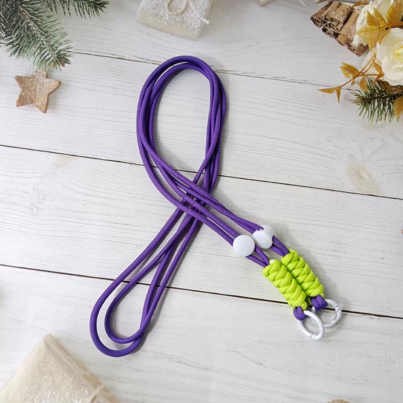 Регулируемый плетеный ремешок для телефона - съемный ремень через плечо