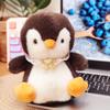 Penguin Plush Adorable Keychain Toy Cute Cartoon Kids Bedroom Playtime Decor