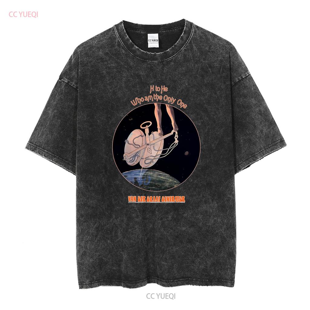 Генератор Ван де Граафа H to He Who Am the Only One Классическая футболка с длинным или коротким рукавом винтажная стираная унисекс немного