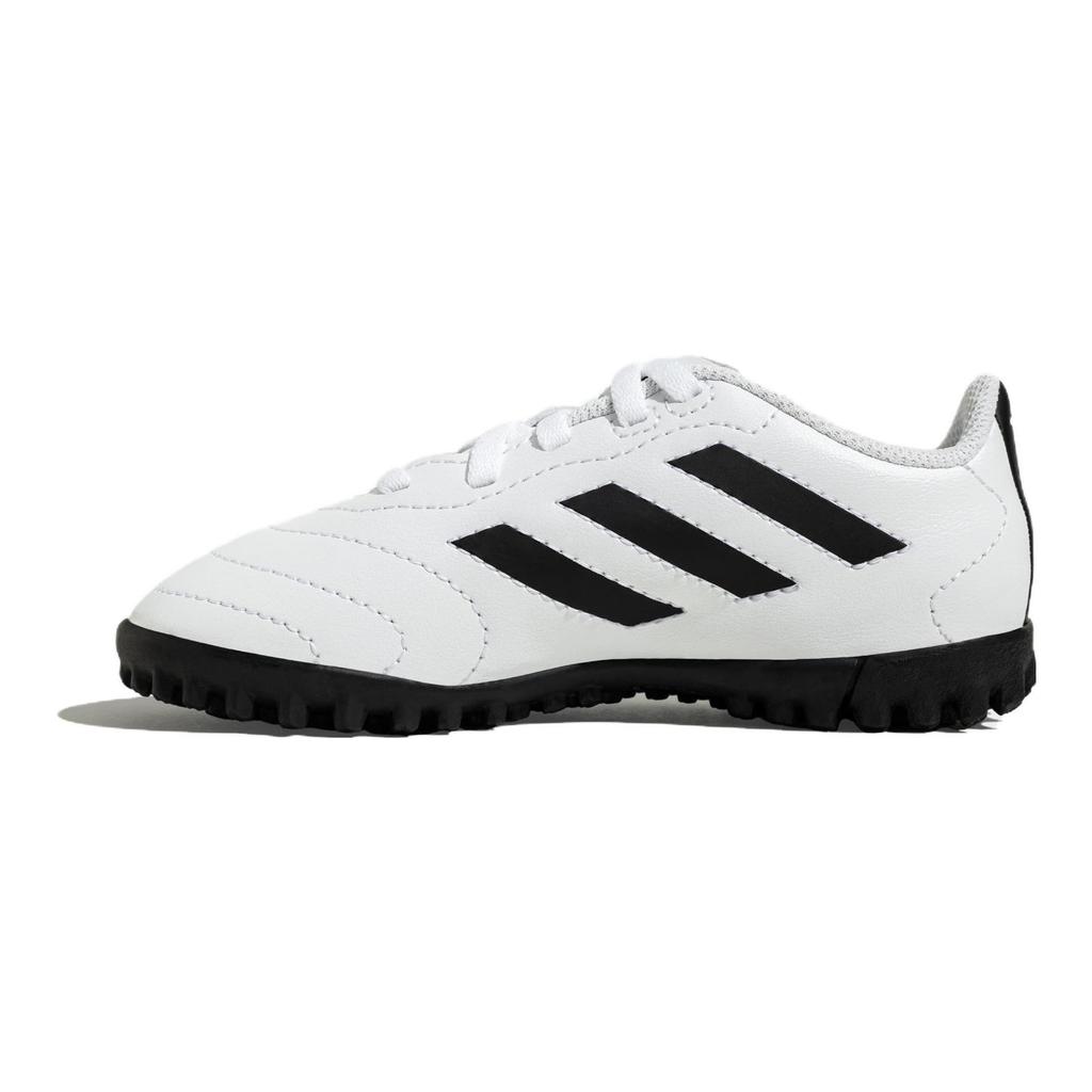 Adidas Goletto 8 Удобные Амортизирующие Прочные Низкие Детские Футбольные Бутсы Детские Футбольные Бутсы Белые Черные HQ4485