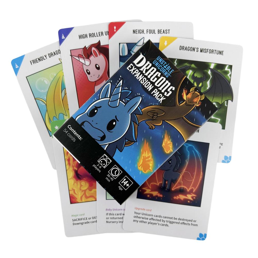 Happy Little Dinosaurs Card Game Edition Pack Party Play Unicorns Cards Board Deck