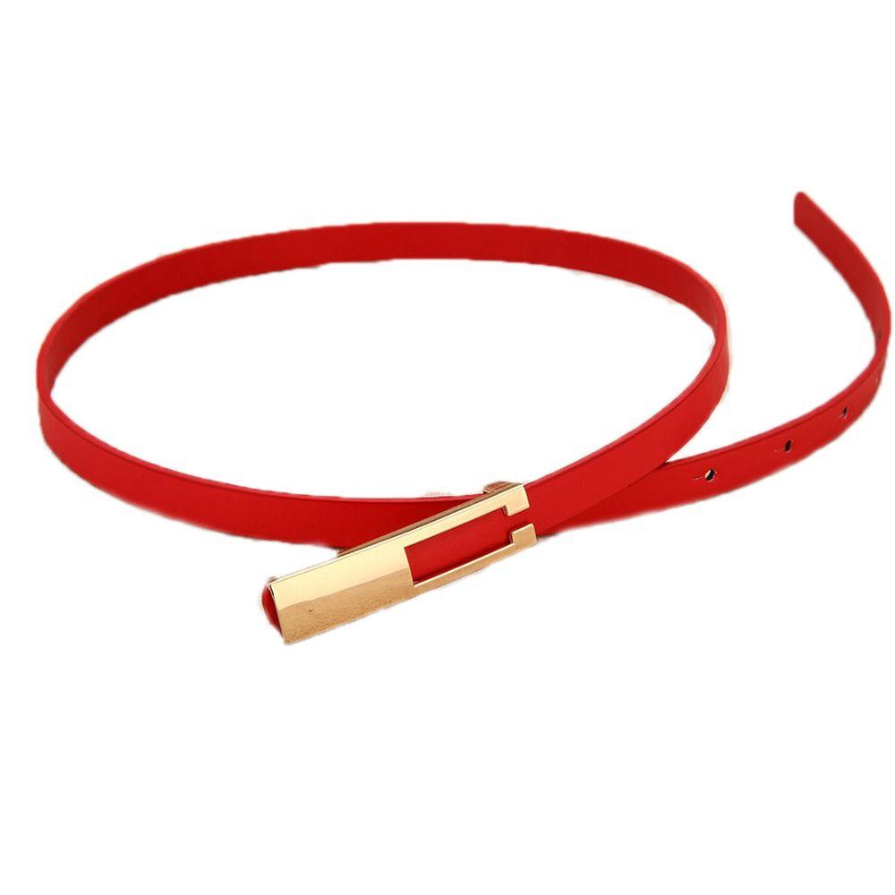 Vintage Women Waist Decor Fine Belt Small Jeans Leather Waistband Waist Band Waist Belt Women Belts