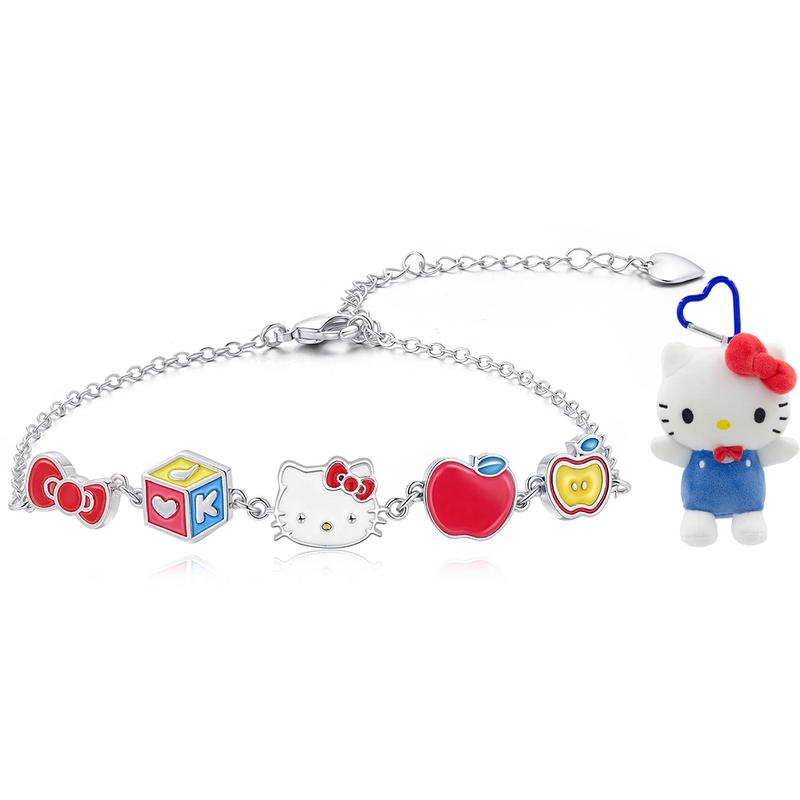 Sanrio Хелло Китти/Хелло Китти Беглянка Принцесса в стиле инстаграм универсальный бант украшенный транспортировочный сияющий высококачественный дофаминовый свет XF-SL00018