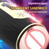 Double Head Male Masturbators Smart Heating Vibrating Sucking Masturbation for Man Artificial Vagina Sex Toy for Men