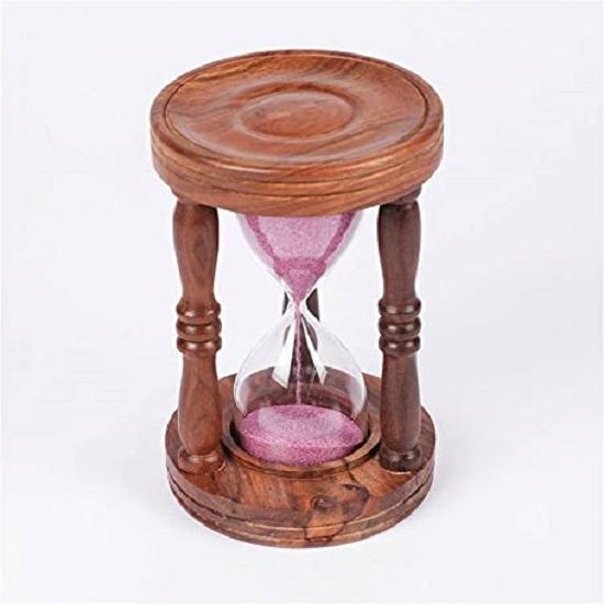 Морское дерево, таймер с розовым песком, песочные часы, песочные часы, идеально подходят для тренировок, чайник, 5 минут, экспонат, 16,51 см