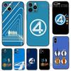 Чехол для телефона F-FANTASTIC-FOUR-4 для iPhone 17 16,15,14,13,12,11,Pro,XS,Max,XR,Plus,Mini Мягкий силикон Черный Ударопрочный