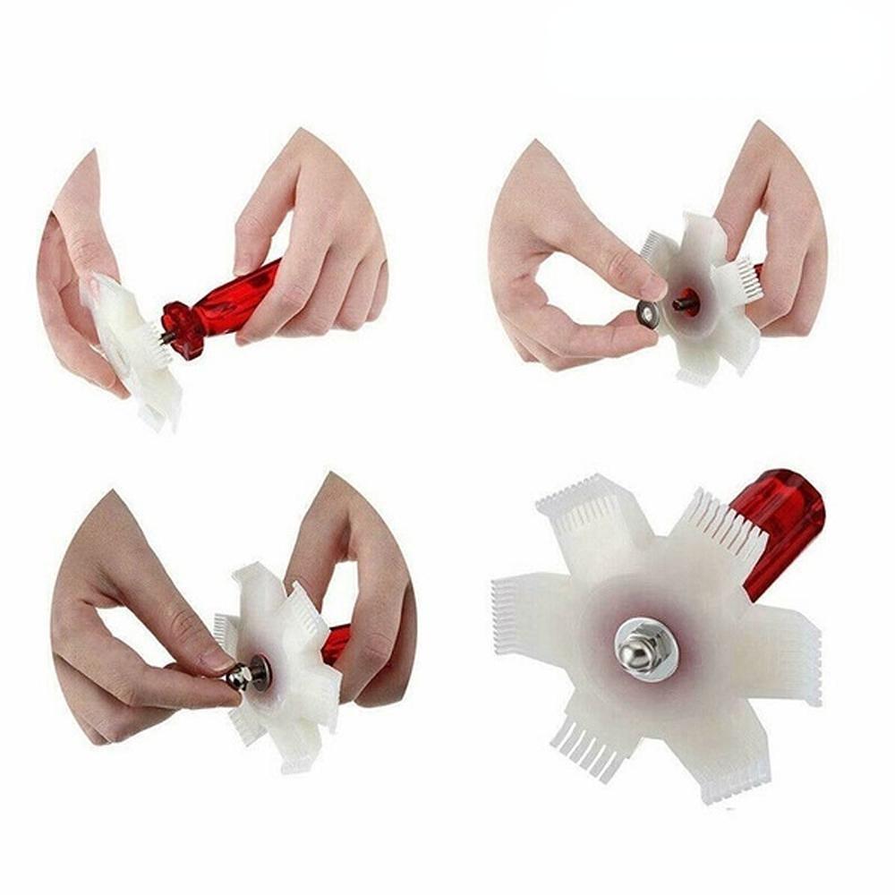 1PC Fin Straightener Car Automotive Refrigeration A/C Condenser Radiator Plastic Fin Straightener Cleaner for Cleaning Radiator Evaporator XYZ