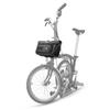 Rhinowalk Сумка на руль/сумка через плечо для складного велосипеда Brompton, 2-сторонняя, 4 л, водонепроницаемая, с системой roll-top и системой MOLLE, сумка на руль велосипеда, складной велосипед, городская