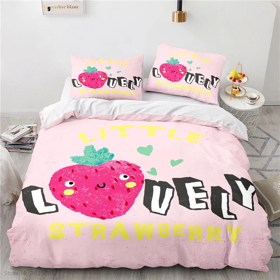 Cartoon 3d King Rabbit Printed Bedding Set Bed Linen Children Bedclothes Duvet Cover Sets Pillowcase Twin Full Queen King Size