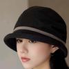 Warmer Corduroy Pullover Cap Temperament Anti-cold Bucket Hat Fashion Winter Fisherman Hat Autumn