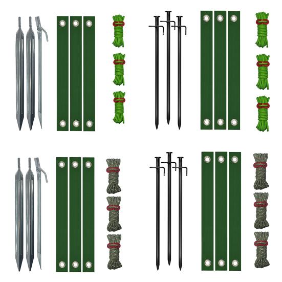 Комплект колышков для деревьев Сверхпрочный Поддержка молодых деревьев при плохой погоде Дерево