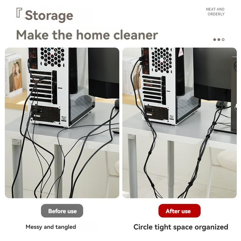 3M Цветные кабельные стяжки Петля для силового провода Свободная резка Нейлоновая многоразовая кабельная стяжка Хранение Регулируемые ремни для управления кабелями