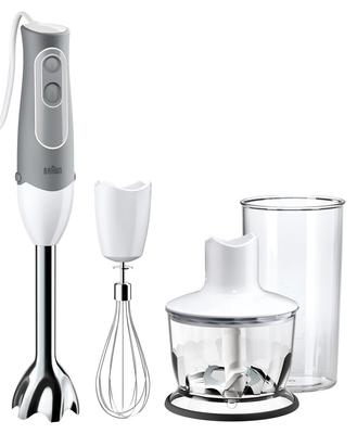 Ручной блендер Braun MQ535 Multi-Quick 4-в-1 для взбивания, смешивания, измельчения,