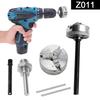 Jaw Manual Chuck Independent Turning Machine Accessories 3 Manual Lathe Chuck High Carbon Steel Self-Centering Mini Drill