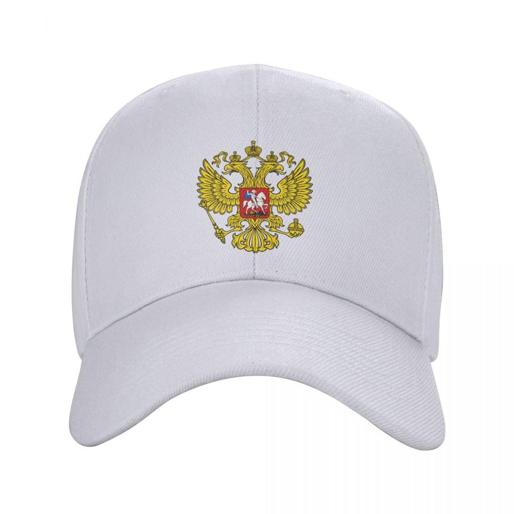 Coat Of Arms Of Russia Baseball Cap Women Unisex Breathable Russian Empire Dad Hat Performance Snapback Caps