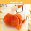 Up Dress Pumpkin Goose Plush Doll Childrens Birthday Toy Gift Home Decoration