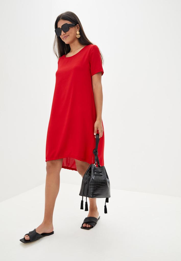 Issa Plus Short Sleeve Shift Dress