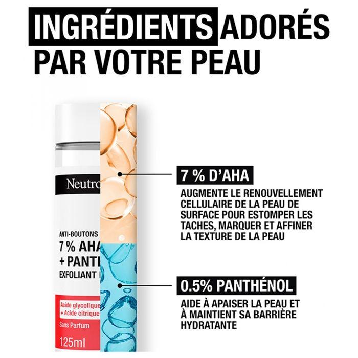 Neutrogena Anti-Acne + Отшелушивающее средство для лица для кожи, склонной к акне 125 мл