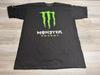 Мужская футболка Monster Energy Drink Размер L Черная с коротким рукавом Промо M Логотип Футболка