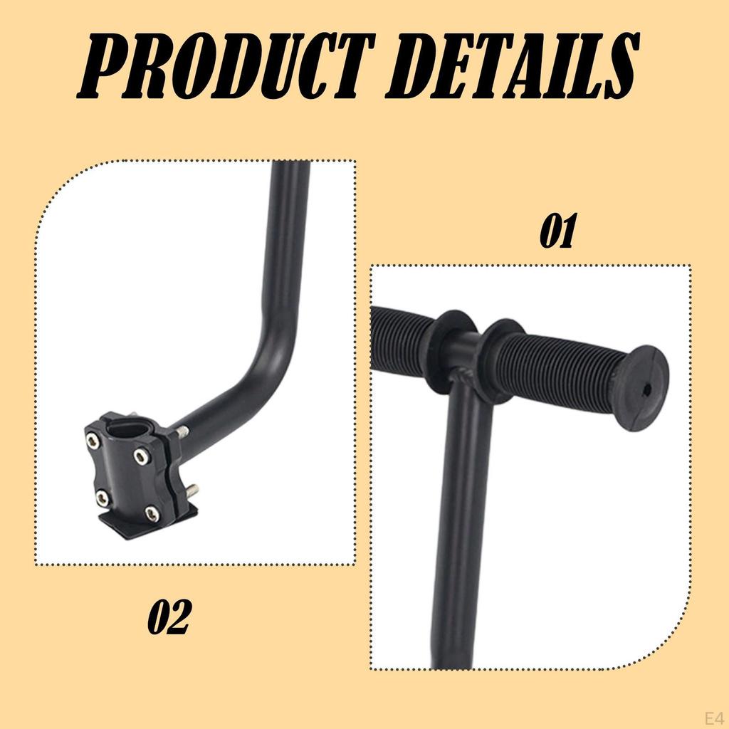 Rear Seat Armrest Child Handlebar Easy Install Accessories Rest Portable Mountain Road Bike