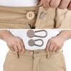 15mm/18mm Pants Extender Buttons Flexible Waist Extenders for Black Jeans Pants Pregnancy Trousers Skirt Lengthen Button